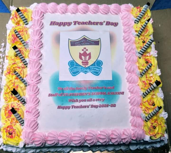 Teachers'Day Celebration 2021-22 at St.Stephen's School Kalyani